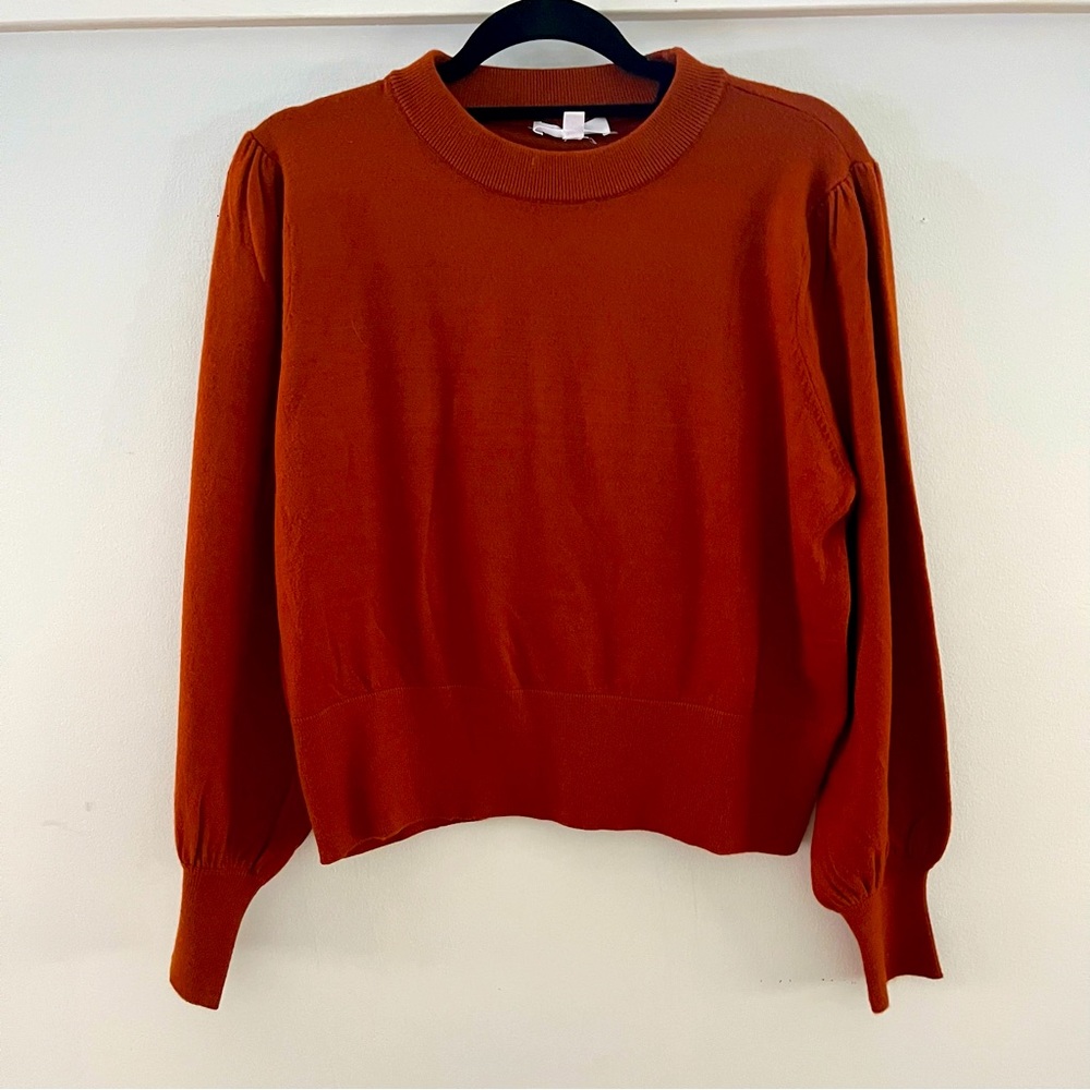 BB Dakota Steve Madden Burnt Orange Sweater Size Large
